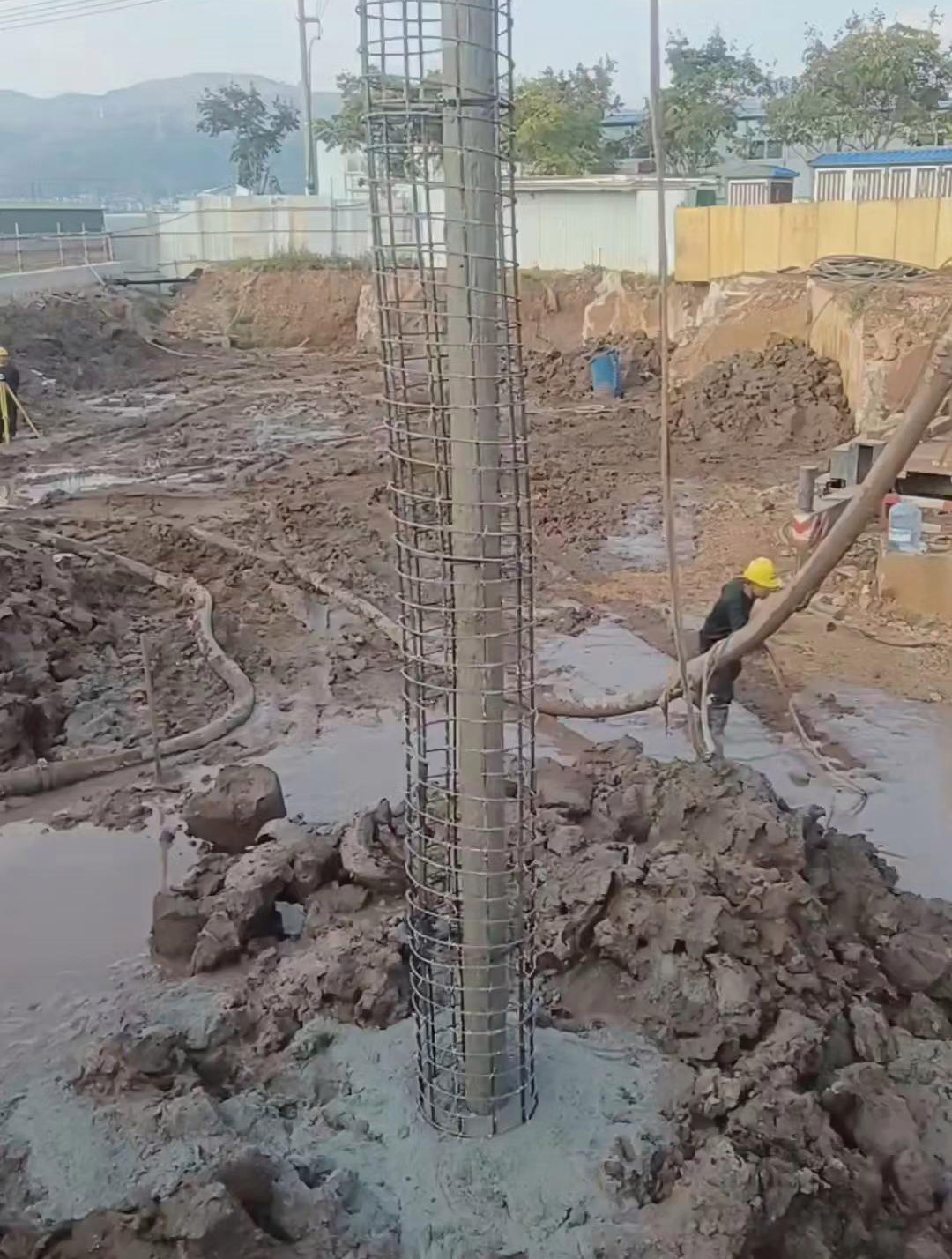 张家口蔚县长螺旋钻孔压灌桩